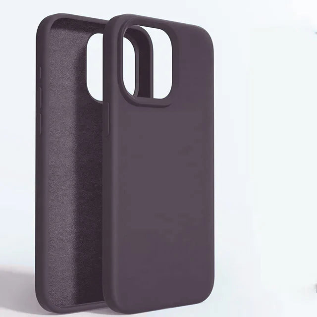 Liquid Silicone Shockproof Case For Apple iPhone 15 14 12 11 13 Pro Max Soft Cute Back Cover For 14 15 Plus Phone Accessories - Slobuy