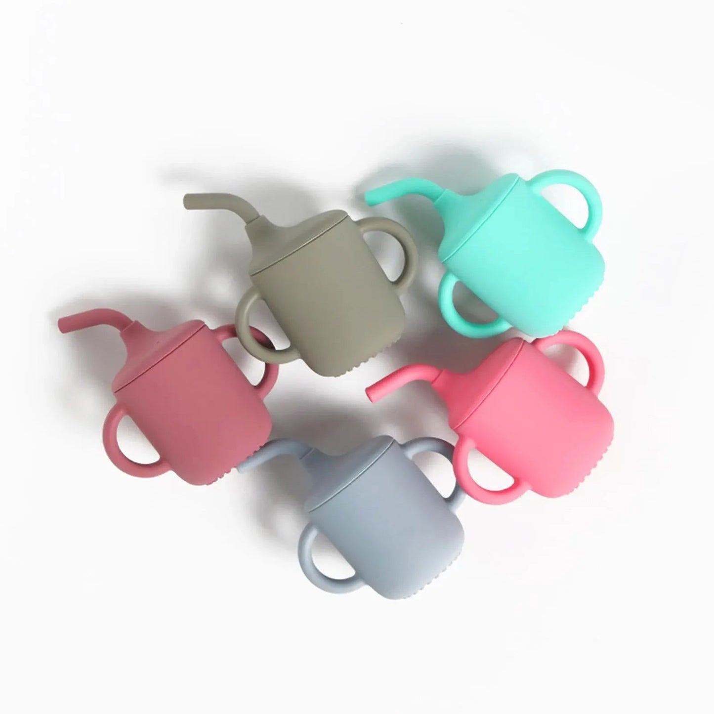 Lnfant Drinking Cup Silicone Safe Material - Slobuy