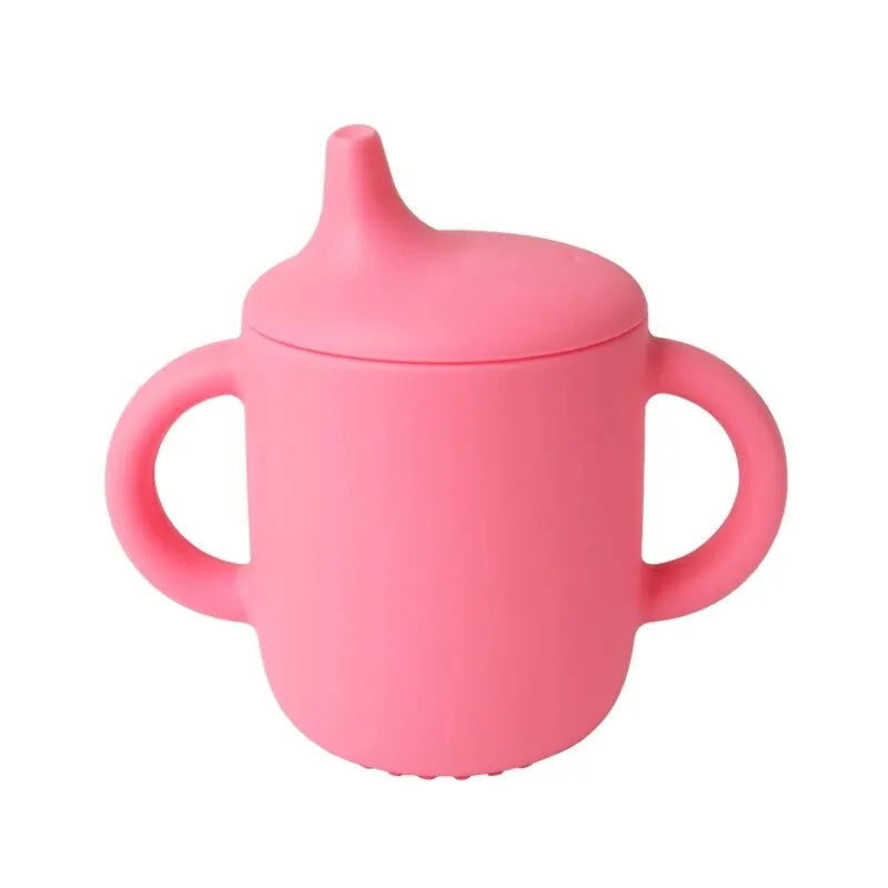 Lnfant Drinking Cup Silicone Safe Material - Slobuy