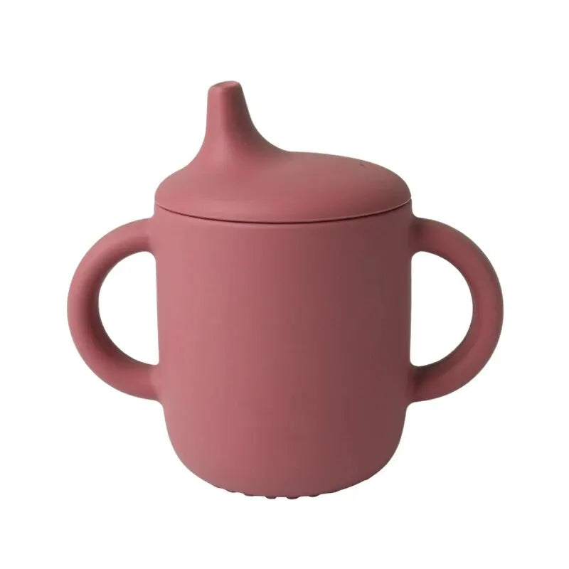 Lnfant Drinking Cup Silicone Safe Material - Slobuy