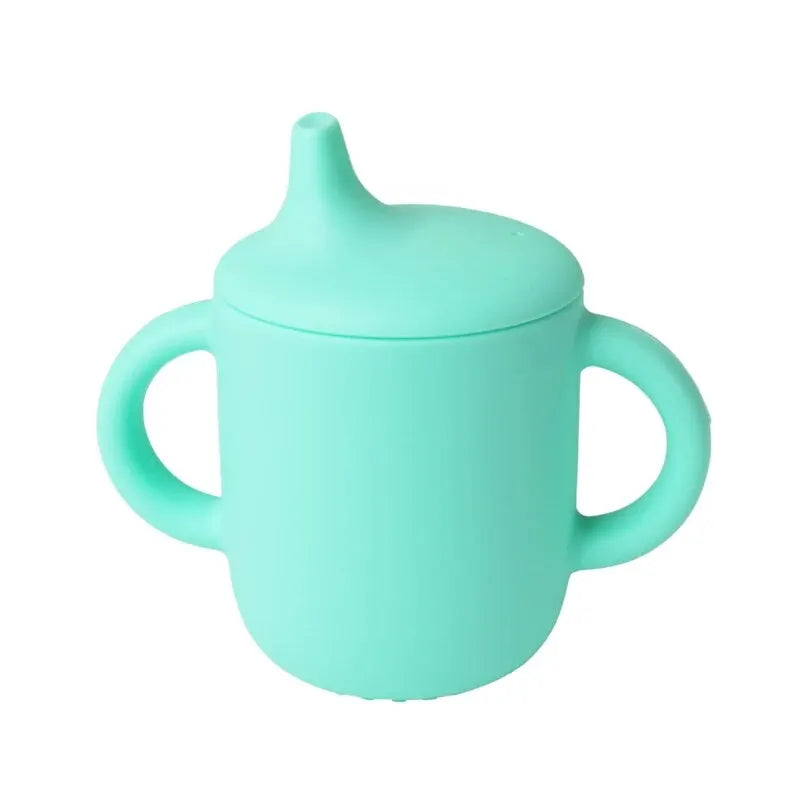 Lnfant Drinking Cup Silicone Safe Material - Slobuy