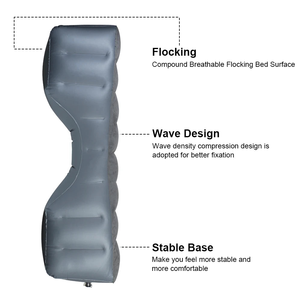 Load Bearing 300kg Bed Mattress Inflatable Car Seat Back Gap Pad Air Cushion Interior Camping Automotive Accessories RV Caravan - Slobuy