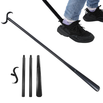 Long Dressing Shoes Socks Dressing Stick Multifunction Detachable Shoe Horn Aid Stick for Mobility Disabled Patient Elderly 90CM - Slobuy