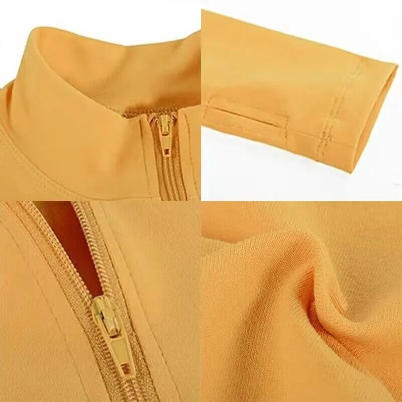Long Sleeve Yoga Shirts Sport Top Fitness Yoga Top Gym Top Sports Wear For Women Push Up Running Full Sleeve Clothes - Slobuy