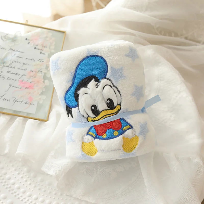 Lovely Mickey Stitch Blanket Cartoon Anime Nap Blanket Alien Lotso Spring Summer Flannel Blanket For Child Girl Baby Single Size - Slobuy