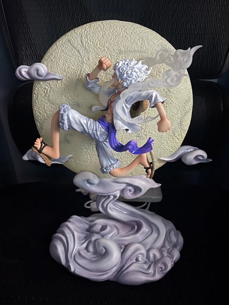 Luffy Anime One Piece Figure Luffy Gear 5 Action Figures Anime One Piece Statue Monkey D. Luffy Pvc Model Toy Gift For Boyfriend - Slobuy