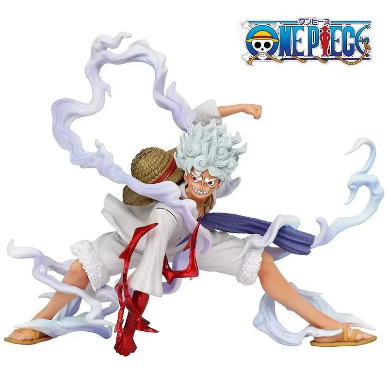 Luffy Anime One Piece Figure Luffy Gear 5 Action Figures Anime One Piece Statue Monkey D. Luffy Pvc Model Toy Gift For Boyfriend - Slobuy