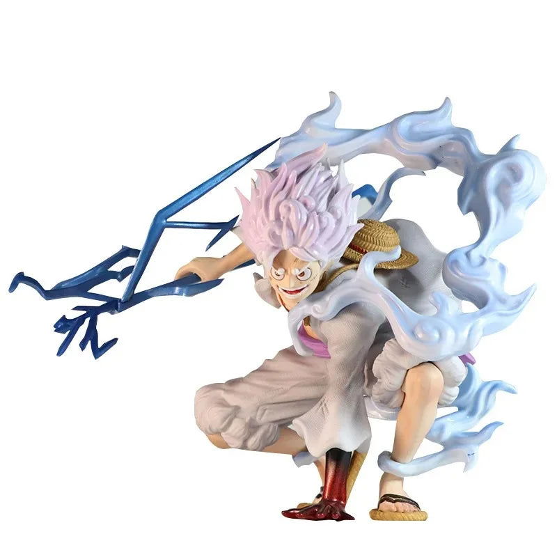 Luffy Anime One Piece Figure Luffy Gear 5 Action Figures Anime One Piece Statue Monkey D. Luffy Pvc Model Toy Gift For Boyfriend - Slobuy