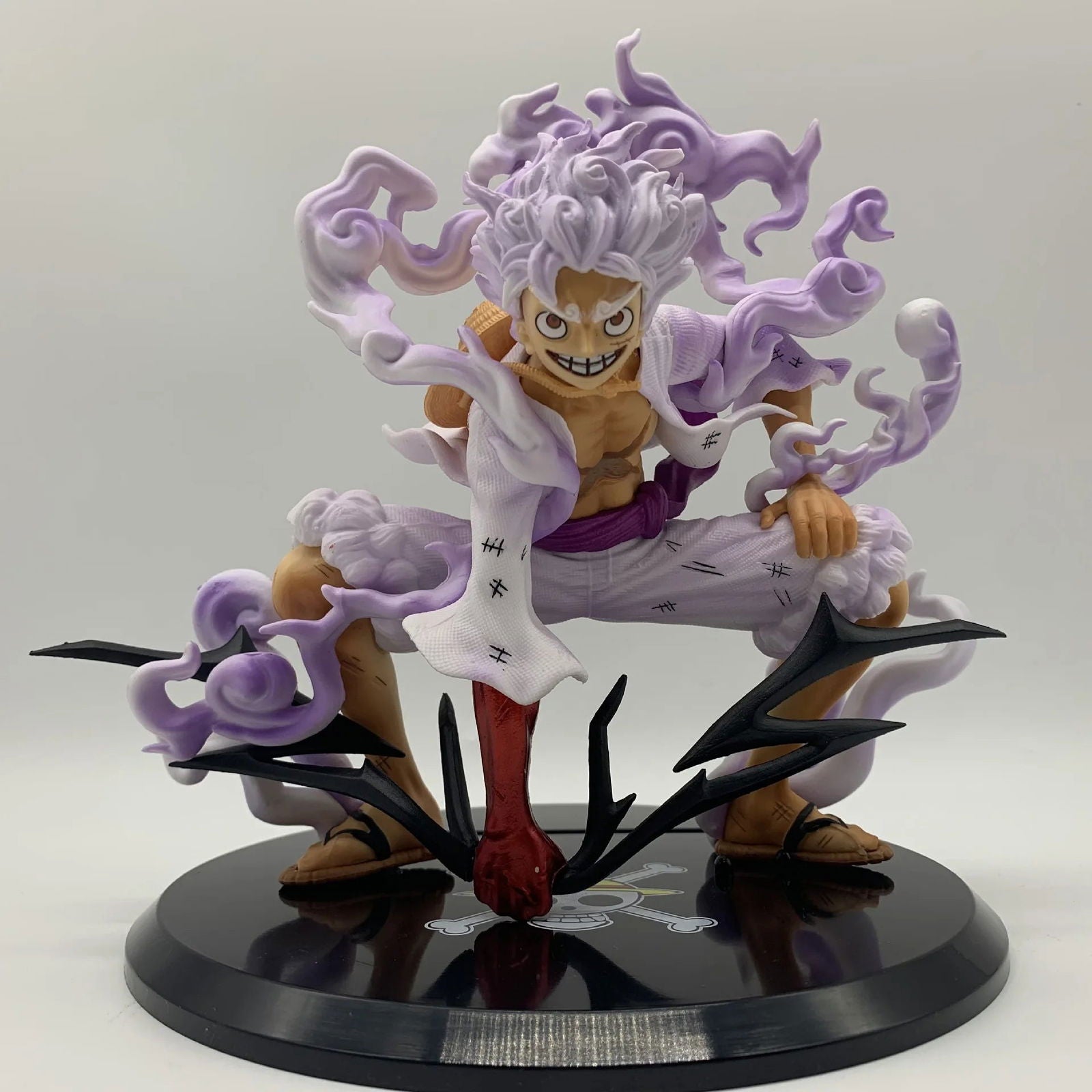 Luffy Anime One Piece Figure Luffy Gear 5 Action Figures Anime One Piece Statue Monkey D. Luffy Pvc Model Toy Gift For Boyfriend - Slobuy