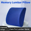 Lumbar Support Pillow For Office Chair And Car Seat, Perfectly Balanced Memory Foam Lumbar Pillow Multi-purpose Back Cushion For - Slobuy