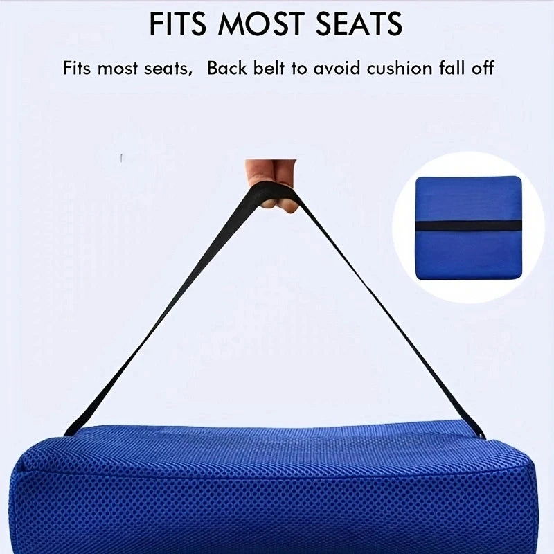 Lumbar Support Pillow For Office Chair And Car Seat, Perfectly Balanced Memory Foam Lumbar Pillow Multi-purpose Back Cushion For - Slobuy