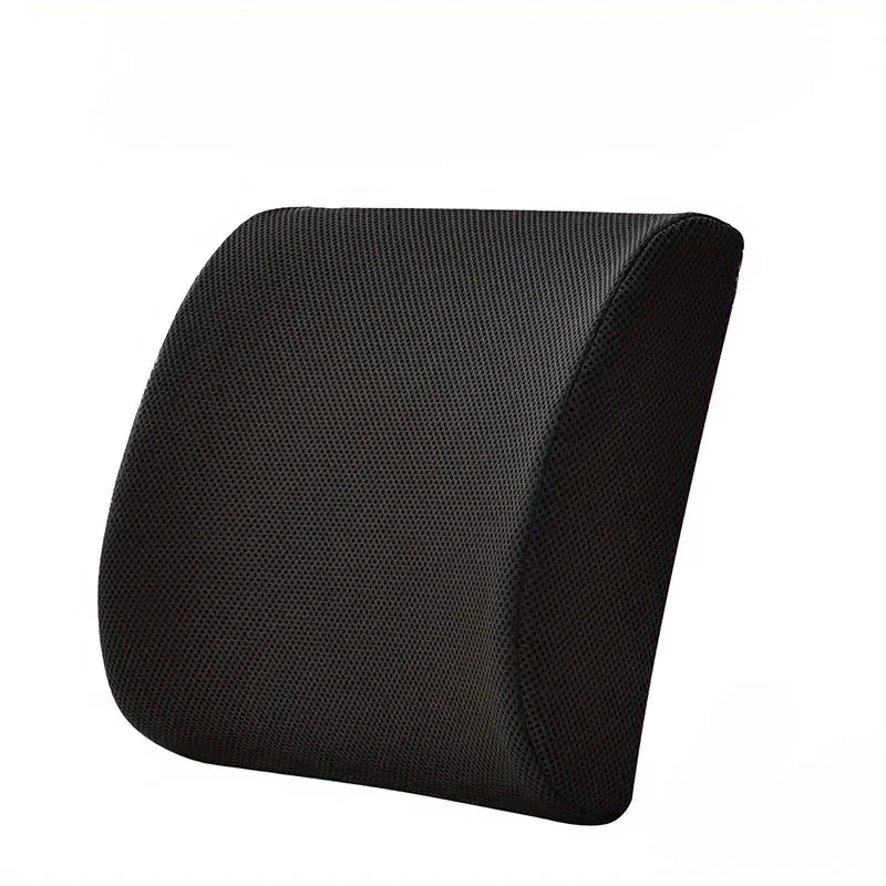 Lumbar Support Pillow For Office Chair And Car Seat, Perfectly Balanced Memory Foam Lumbar Pillow Multi-purpose Back Cushion For - Slobuy