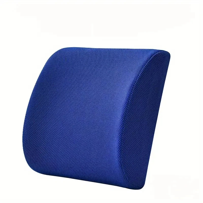 Lumbar Support Pillow For Office Chair And Car Seat, Perfectly Balanced Memory Foam Lumbar Pillow Multi-purpose Back Cushion For - Slobuy