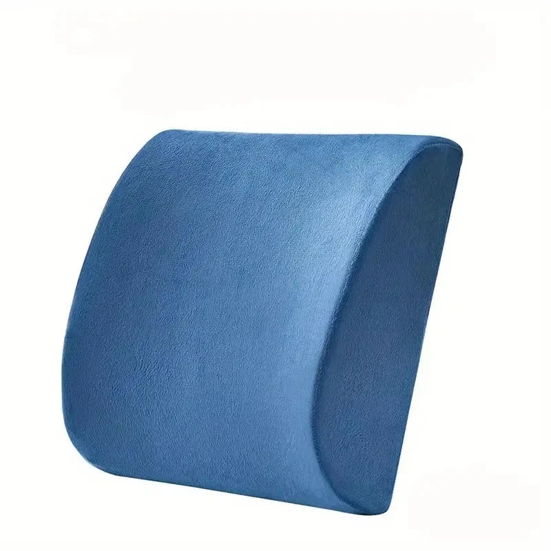 Lumbar Support Pillow For Office Chair And Car Seat, Perfectly Balanced Memory Foam Lumbar Pillow Multi-purpose Back Cushion For - Slobuy