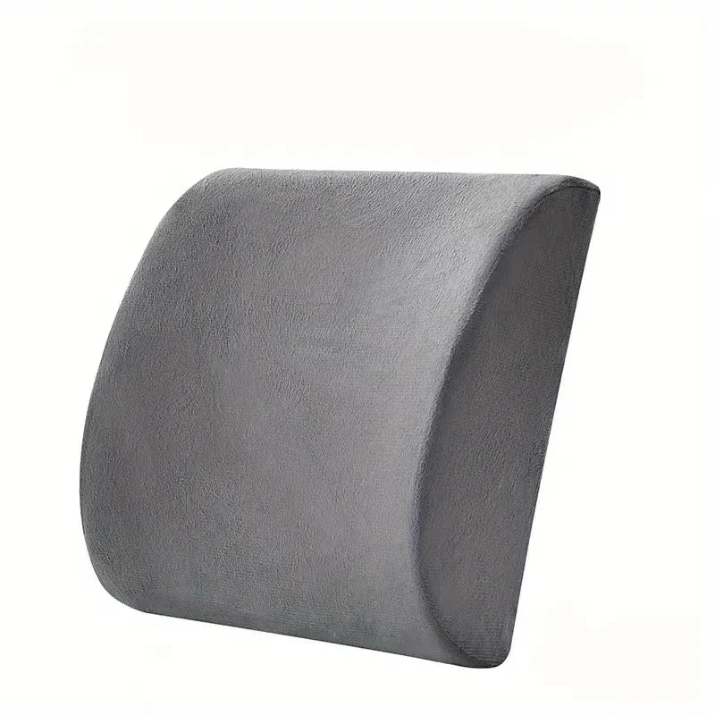 Lumbar Support Pillow For Office Chair And Car Seat, Perfectly Balanced Memory Foam Lumbar Pillow Multi-purpose Back Cushion For - Slobuy