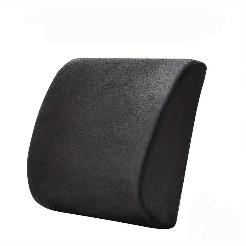 Lumbar Support Pillow For Office Chair And Car Seat, Perfectly Balanced Memory Foam Lumbar Pillow Multi-purpose Back Cushion For - Slobuy
