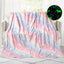 Luminous Blanket Flannel Cartoon Pattern Office, Children's Nap Blanket Comfortable And Soft (75*100cm) - Slobuy
