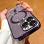 Luxury Electroplate Magsafe Wireless Charge Phone Case For iPhone 14 13 12 11 Pro Max Plus Soft Bumper Glitter Cover - Slobuy