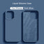 Luxury Liquid Silicone Case For iPhone 11 13 12 14 15 Pro Max 8 Plus Mini Phone Cases X XR XS Shockproof Soft Cover Accessories - Slobuy