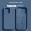 Luxury Liquid Silicone Phone Case For APPLE iPhone 11 13 12 14 15 Pro Max Cases For iPhone 15 Plus Shockproof Protective Cover - Slobuy
