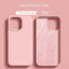 Luxury Liquid Silicone Phone Case For APPLE iPhone 11 13 12 14 15 Pro Max Cases For iPhone 15 Plus Shockproof Protective Cover - Slobuy