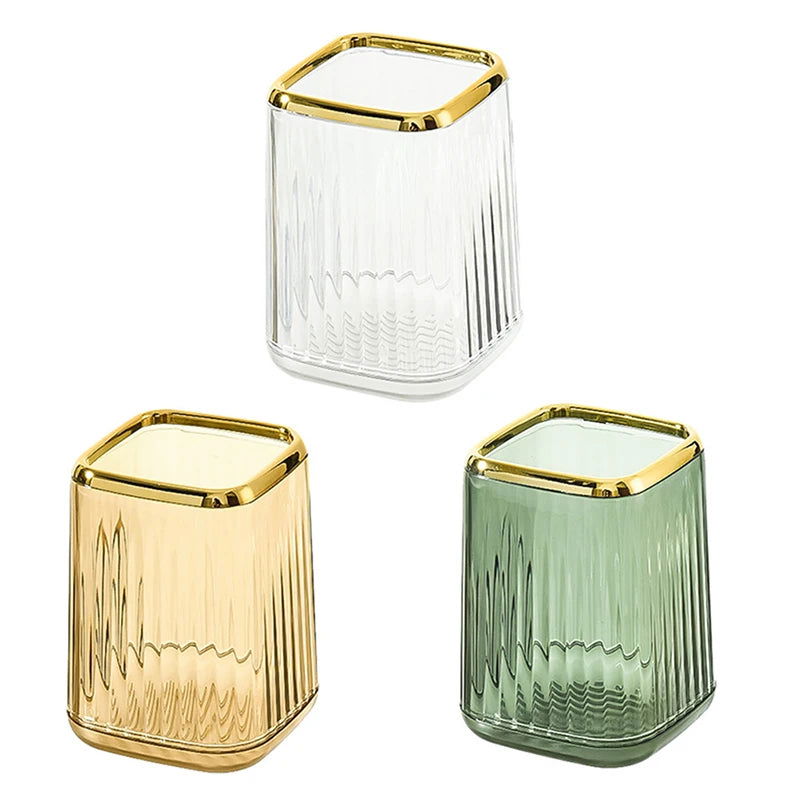 Luxury Makeup Organizers Desktop Cosmetic Brush Storage Box Office Pen Case Make Up Brushes Organizer Lipstick Sundries Holder - Slobuy