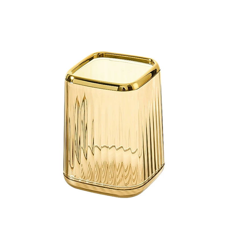 Luxury Makeup Organizers Desktop Cosmetic Brush Storage Box Office Pen Case Make Up Brushes Organizer Lipstick Sundries Holder - Slobuy