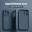Luxury Original Liquid Silicone Case For iPhone 15 14 13 12 11 Pro Max Plus Soft Cases Shockproof Bumper Cover Phone Accessories - Slobuy
