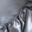Luxury Satin Fitted Sheet High-End Solid Color Mattress Cover With Elastic Band Bed Sheet Rayon Fit Sheet - Slobuy