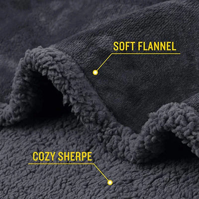 Luxury Shaggy Blanket Winter Warm Cosy Romantic Couple Waterproof Blanket-Thickened Large Size Blanket Microfibre-Blanket - Slobuy