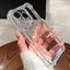 Luxury Shockproof Clear Phone Case For iPhone 15 14 13 12 11 Pro Max X XR XS XS Max Silicone Bumper Transparent Hard Back Cover - Slobuy