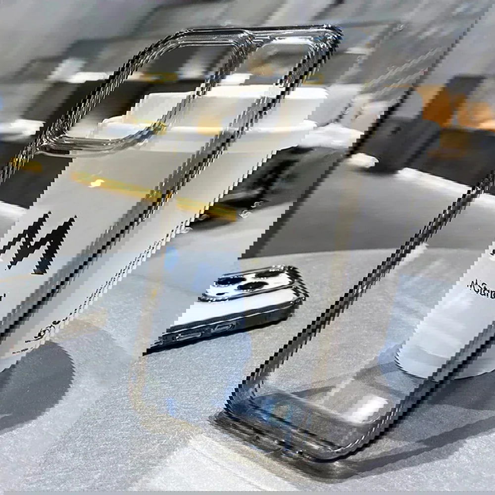 Luxury Silicone Transparent Shockproof Armo Case For iPhone 15 14 13 12 11 Pro Max 7 8 Plus XR XS X Phone Clear Protection Cover - Slobuy