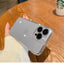 Luxury Transparent Soft Acrylic Phone Case For iPhone 15 14 13 12 11 Pro Max XS X XR 7 8 Plus Mini Shockproof Protective Cover - Slobuy
