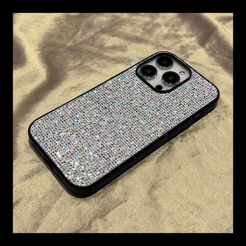 Luxury brand Bling  Glitter sequin Soft phone case for iphone 15 14 11 12 13 Pro 7 8 Plus X XS XR MAX SE MiNi Back Cover Capa - Slobuy