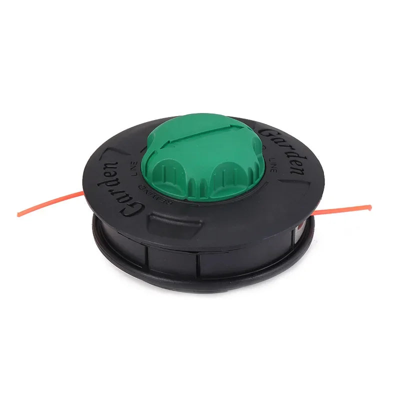 M10 Aluminum Head Nylon Grass Trimmer Head 2 Lijnen Brush Cutter Gasoline Grass Universele Bump Feed Line Strimme Garden Tools - Slobuy