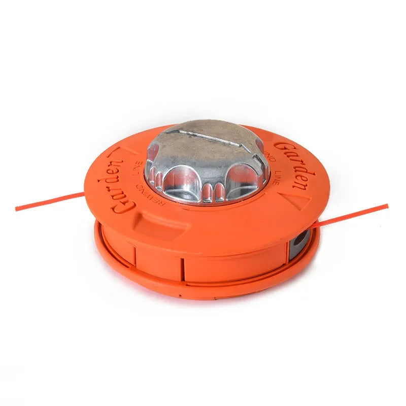 M10 Aluminum Head Nylon Grass Trimmer Head 2 Lijnen Brush Cutter Gasoline Grass Universele Bump Feed Line Strimme Garden Tools - Slobuy