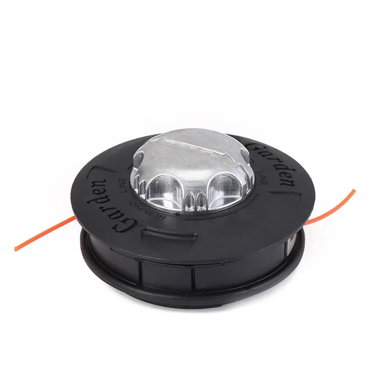 M10 Aluminum Head Nylon Grass Trimmer Head 2 Lijnen Brush Cutter Gasoline Grass Universele Bump Feed Line Strimme Garden Tools - Slobuy