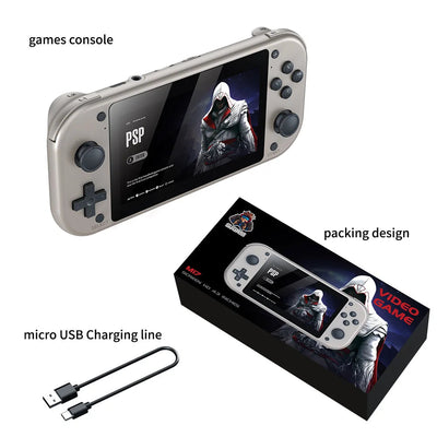M17 Handheld Video Game Console 64G 128G Open Source Linux System 4.3inch Screen Portable Pocket Video Player Retro Gaming Conso - Slobuy