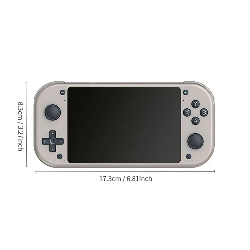 M17 Handheld Video Game Console 64G 128G Open Source Linux System 4.3inch Screen Portable Pocket Video Player Retro Gaming Conso - Slobuy