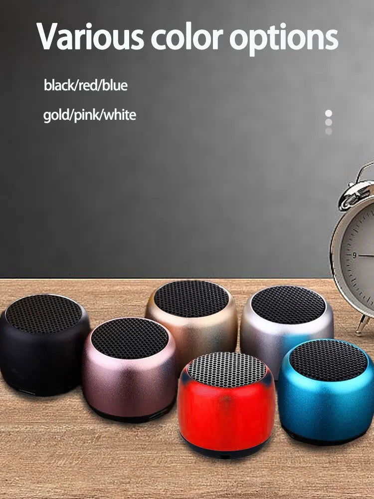M1 Portable Bluetooth Haut-Parleur Musique Stéréo Surround Mini USB Extérieur Subwoofer Haut-Parleur Lecteur Audio Haut-Parleur - Slobuy