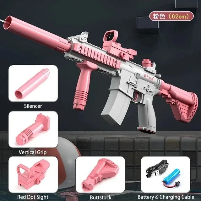 M416 electric water gun fully automatic shooting toy beach outdoor entertainment children's and adult gifts - Slobuy
