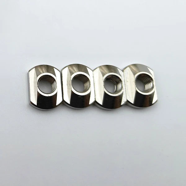 4Pcs M8 / M6 Hydrofoil Mounting Brass T-Nuts For Water Sports Surfing All Hydrofoil Tracks Outdoors Surfing Accessories - Slobuy