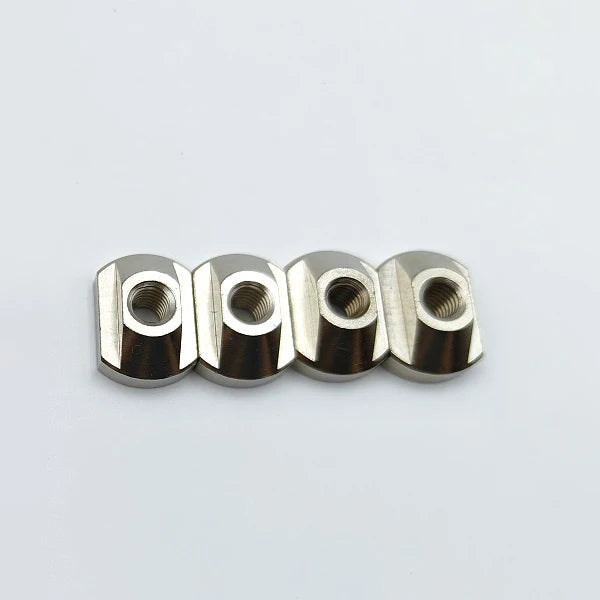 4Pcs M8 / M6 Hydrofoil Mounting Brass T-Nuts For Water Sports Surfing All Hydrofoil Tracks Outdoors Surfing Accessories - Slobuy