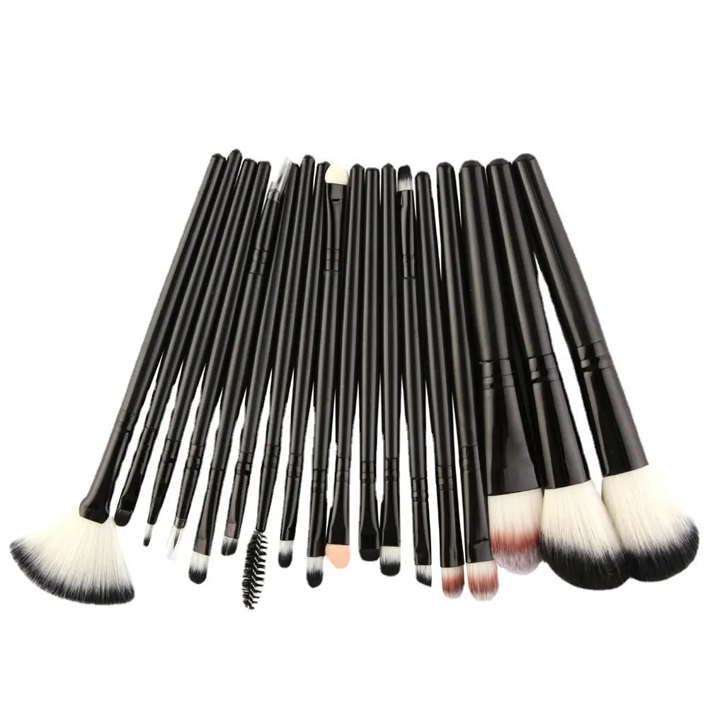 MAANGE 18Pcs Makeup Brushes Set Multifunctional Brush Powder Eyeshadow Make Up Brush With Portable PU Case Beauty Tools - Slobuy