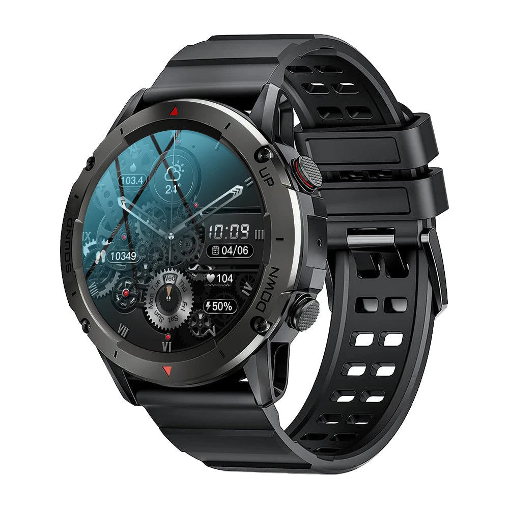 MELANDA 1.39 Inch HD Bluetooth Call Smart Watch Men IP68 Waterproof Sports Fitness Tracker Men Smartwatch For IOS Android NX9 - Slobuy
