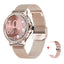 MELANDA Rosegold Smart Watch For Lady Bluetooth Call 100+Sports Mode Fitness Women Smartwatch DIY Dials For IOS Android NX19 - Slobuy
