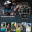 MELANDA Steel 1.39 Bluetooth Call Smart Watch Men Sports Fitness Tracker Watches IP67 Waterproof Smartwatch for Android IOS K52 - Slobuy