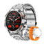 MELANDA Steel 1.39 Bluetooth Call Smart Watch Men Sports Fitness Tracker Watches IP67 Waterproof Smartwatch for Android IOS K52 - Slobuy