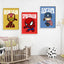 MINISO Marvel Wall Art Posters SpiderMan Iron Man Avengers Superhero Disney Kid Room Decor Cartoon Canvas Painting Picture Print - Slobuy