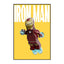 MINISO Marvel Wall Art Posters SpiderMan Iron Man Avengers Superhero Disney Kid Room Decor Cartoon Canvas Painting Picture Print - Slobuy